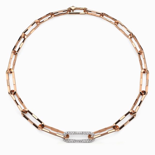 Gucci Link to Love diamond necklace
