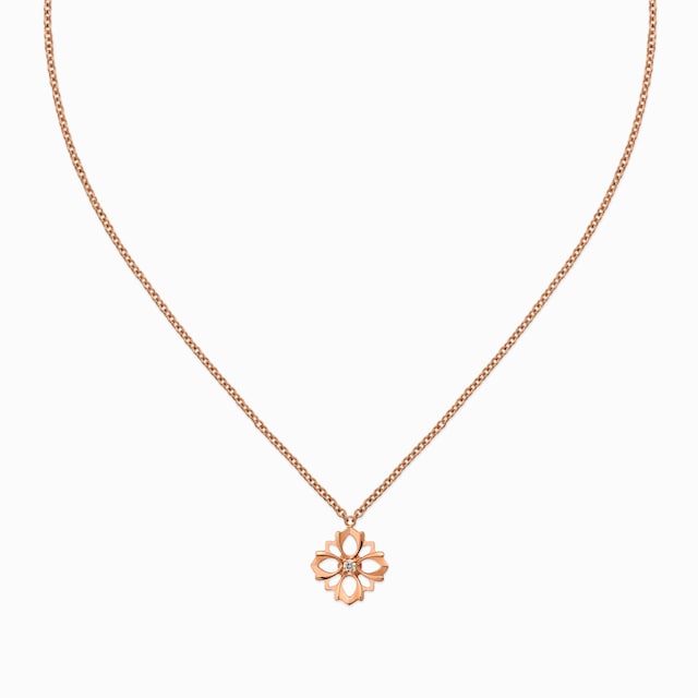 〔グッチ フローラ〕日本限定 18K チェーン ネックレス