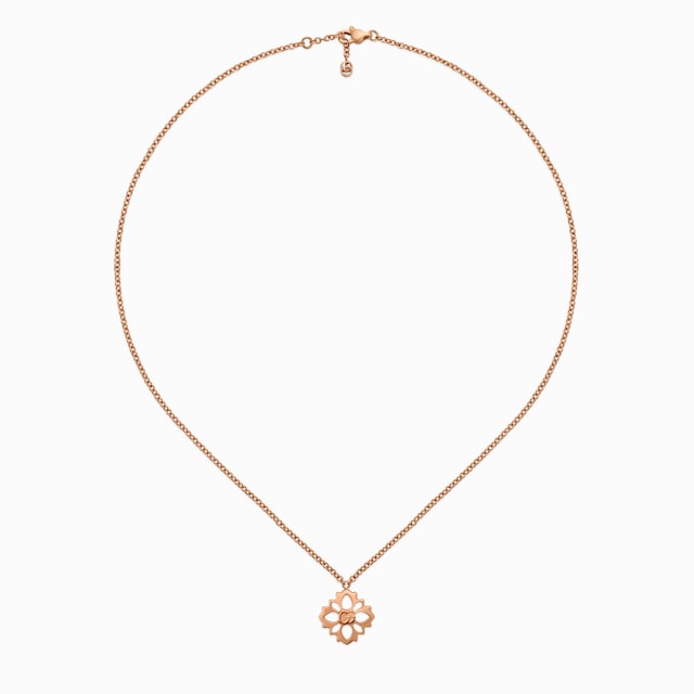 〔グッチ フローラ〕日本限定 18K チェーン ネックレス