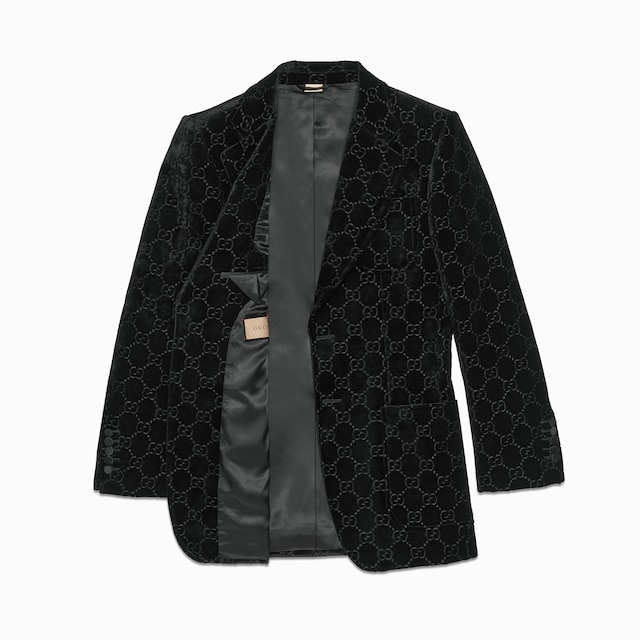 GG velvet jacket
