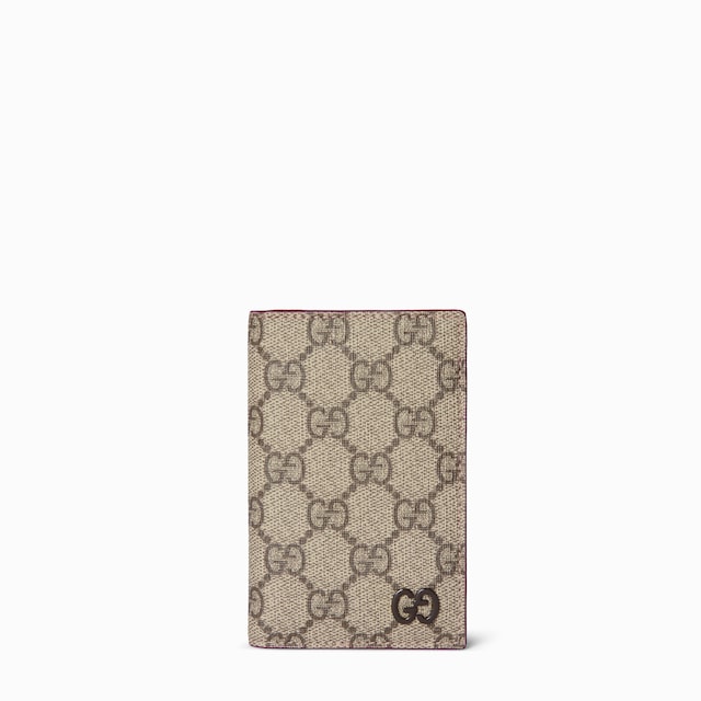 Gucci Rosso Ancora red interior long card case