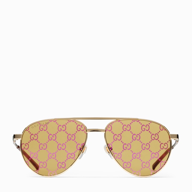 Aviator frame sunglasses