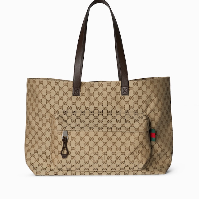 Cabas en toile GG maxi format 