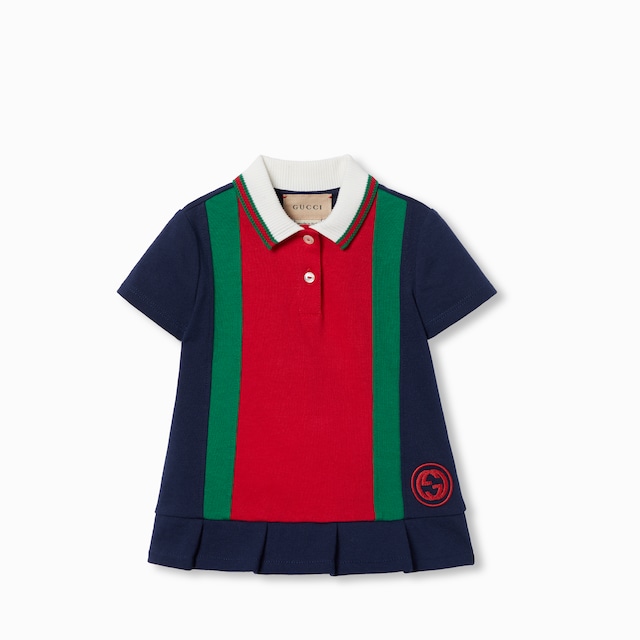 Baby Web cotton jersey dress