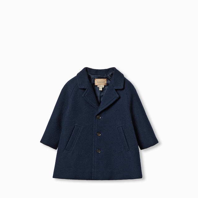 Baby wool coat with Web
