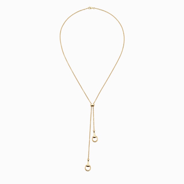 Collana con pendenti Morsetto 18 carati