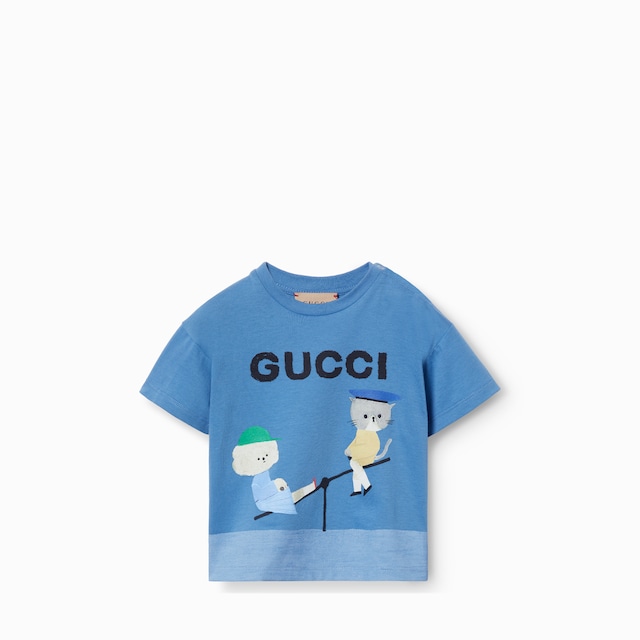 Baby printed cotton T-shirt