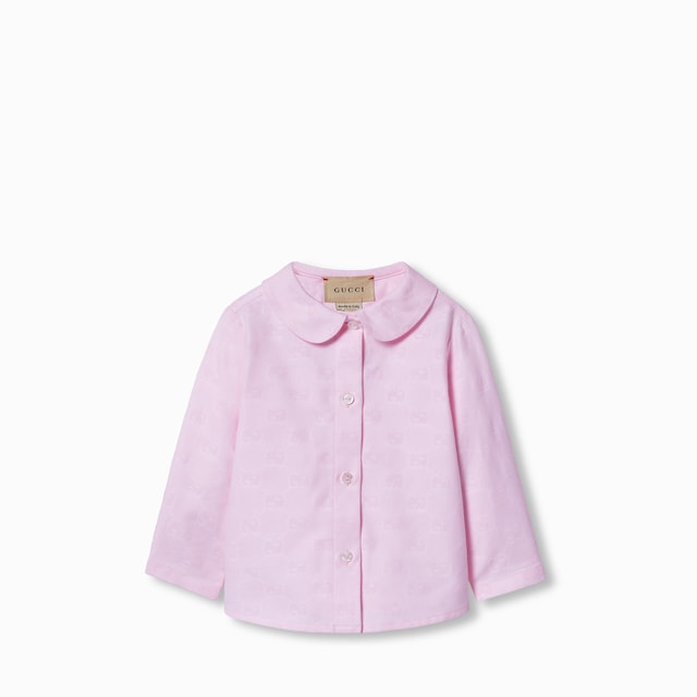 Baby GG Oxford cotton shirt