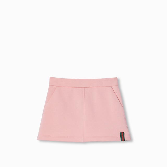 Jupe pour enfant en coton avec bande Web