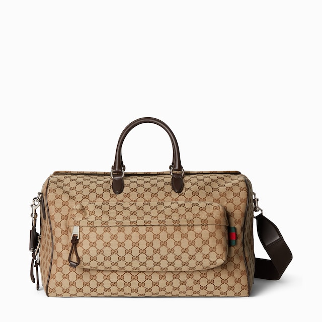 GG canvas medium duffle bag 