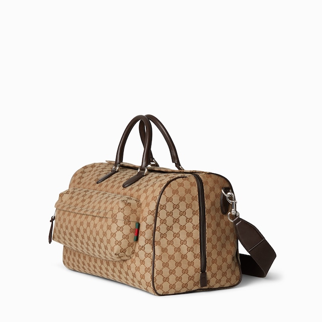 GG canvas medium duffle bag 