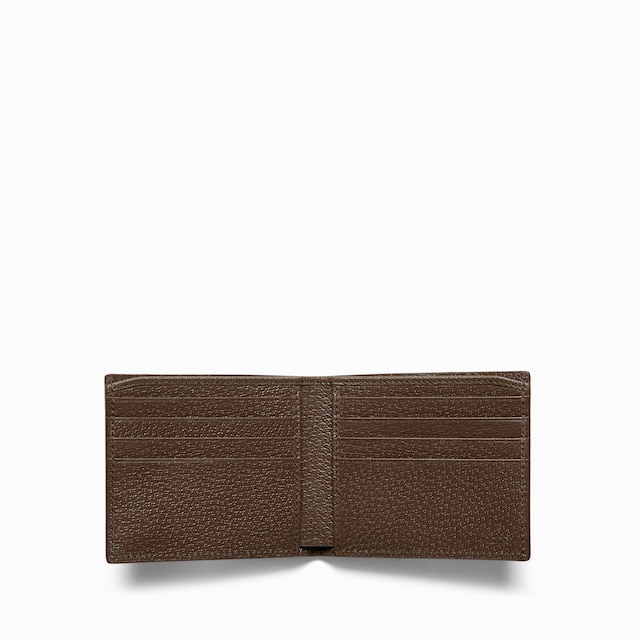 Brown interior GG bi-fold wallet 