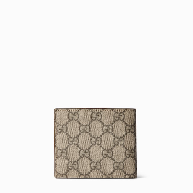 Brown interior GG bi-fold wallet 