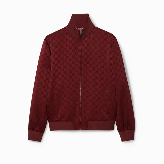GG jacquard zip jacket
