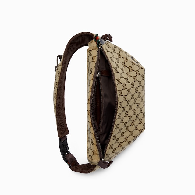 GG canvas large belt bag 