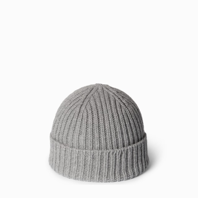 Wool cashmere hat with Double G