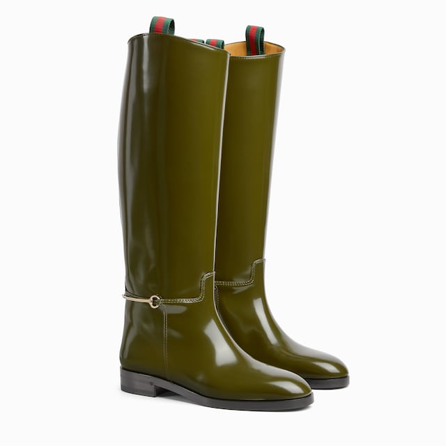Women's boot with slim Horsebit  