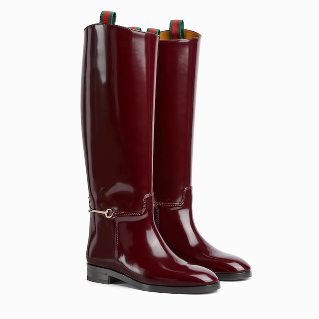 Women's boot with slim Horsebit  