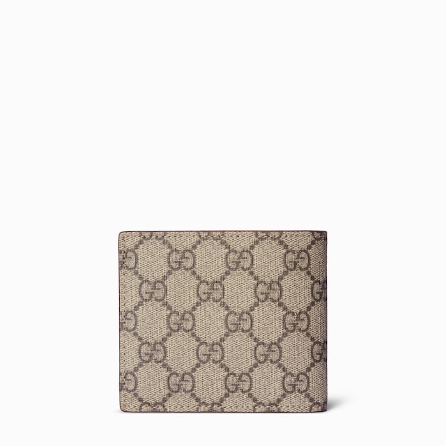 Brown interior GG coin wallet 