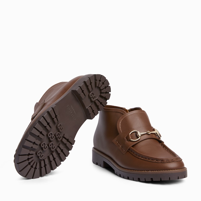 Children's Horsebit leather boot