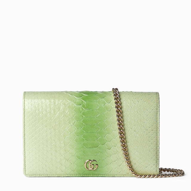 GG Marmont python wallet on chain