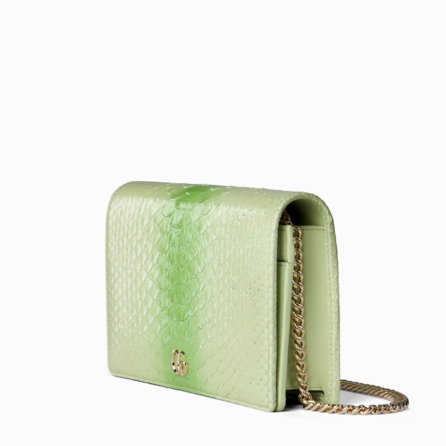 GG Marmont python wallet on chain