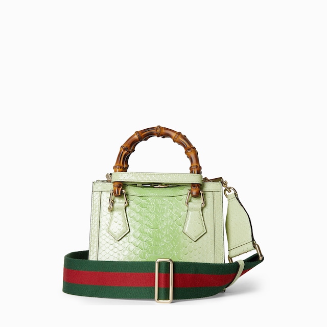 Cabas Gucci Diana en python petit format