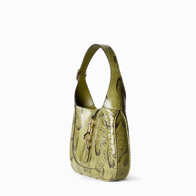 Сумка на плечо Gucci Jackie из кожи питона