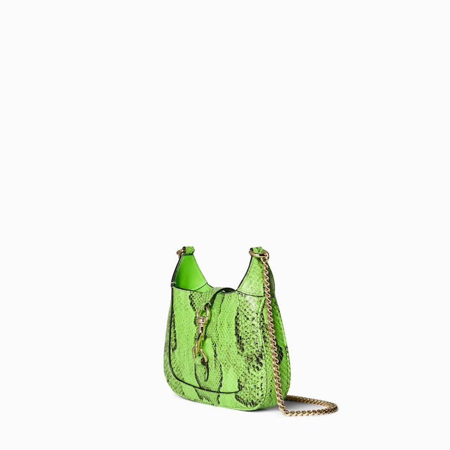 Gucci Jackie Notte python mini bag