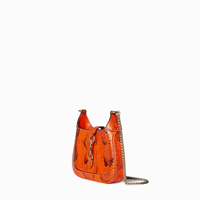 Gucci Jackie Notte python mini bag