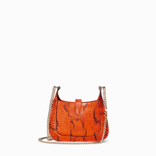 Gucci Jackie Notte python mini bag