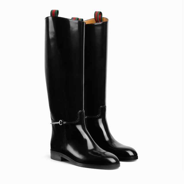 Women's boot with slim Horsebit  