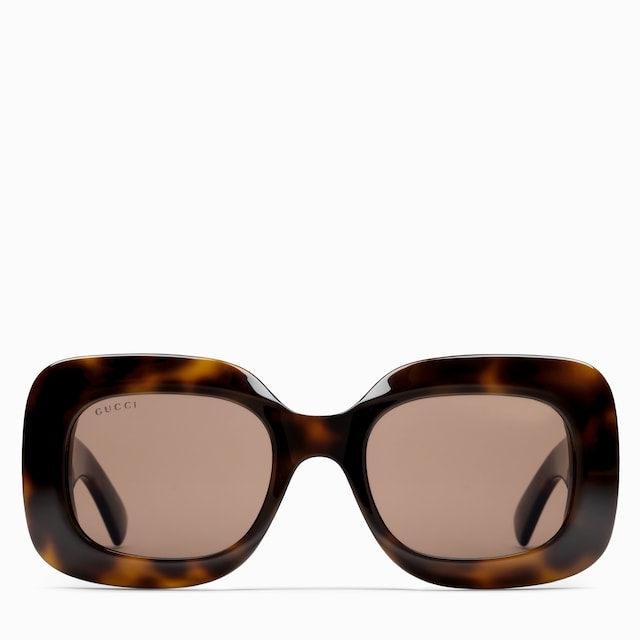 Rectangular frame sunglasses