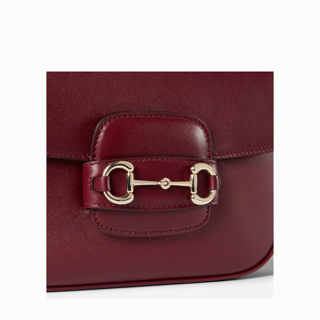 Borsa a spalla Gucci Horsebit 1955 Soft misura piccola
