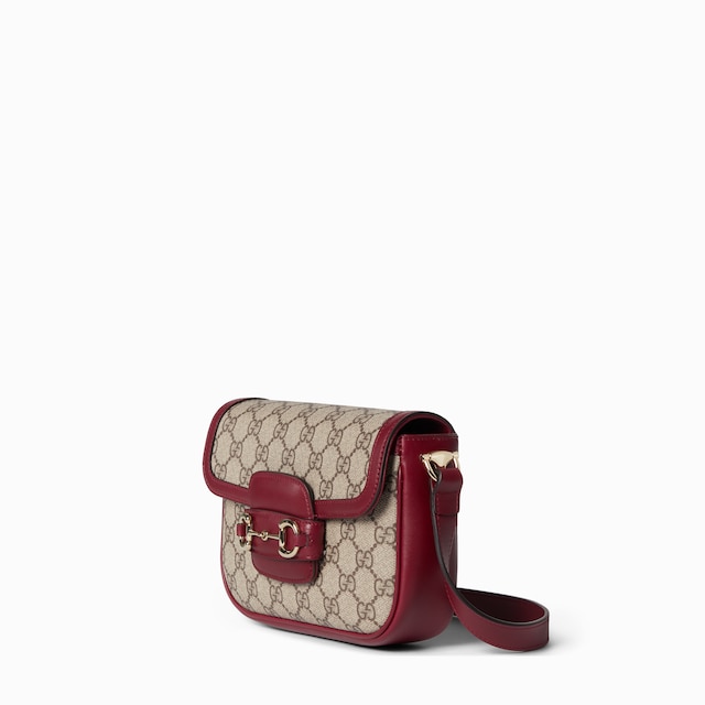 Borsa a spalla Gucci Horsebit 1955 Soft misura piccola
