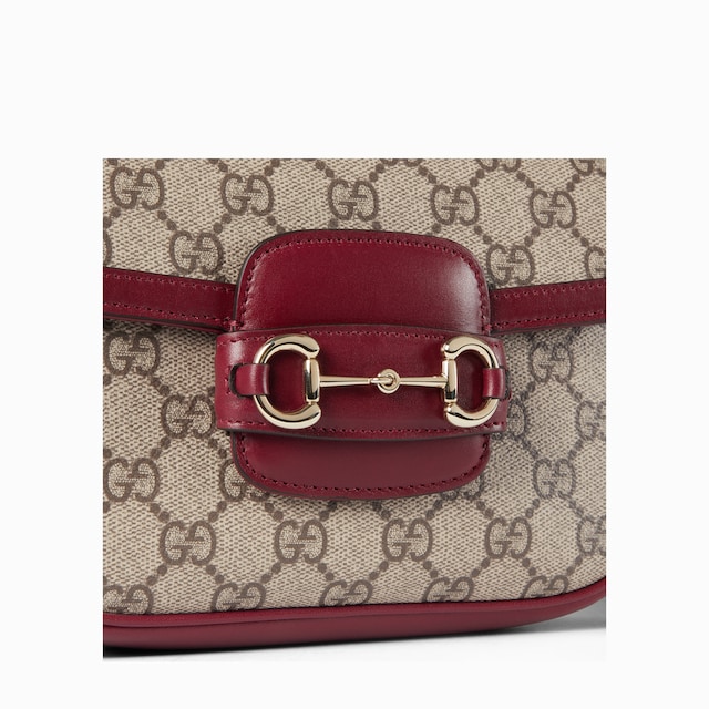 Borsa a spalla Gucci Horsebit 1955 Soft misura piccola
