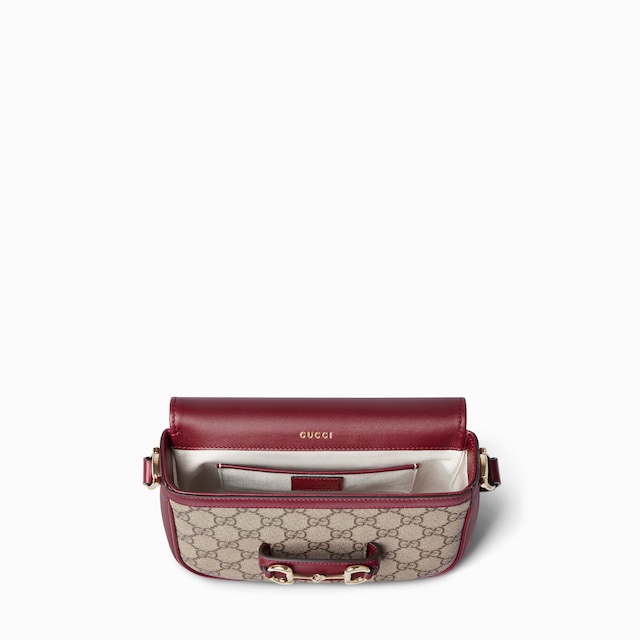 Borsa a spalla Gucci Horsebit 1955 Soft misura piccola
