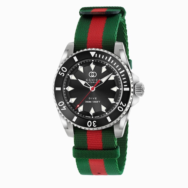 関税負担なし☆GUCCI グッチ 〔ダイヴウォッチ〕 40mm グッチ ダイヴ〕ウォッチ（40 mm）スチール | GUCCI公式