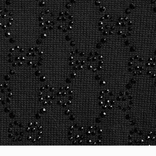 Fine wool GG crystal top