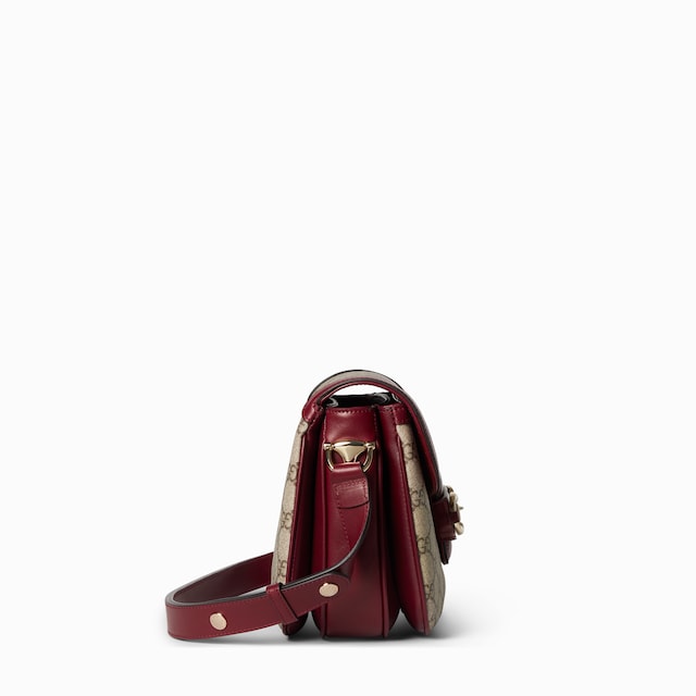 حقيبة الكتف Gucci Horsebit 1955 Soft متوسطة الحجم
