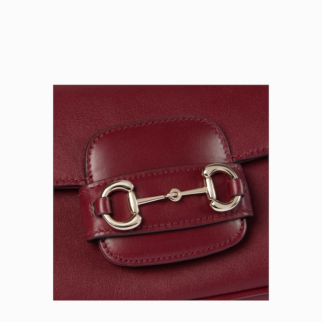 Borsa a mano Gucci Horsebit 1955 Soft misura piccola
