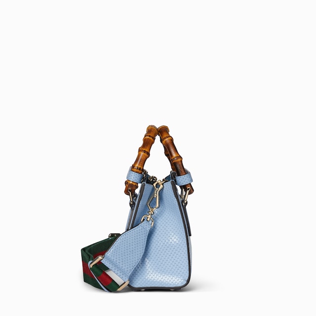 Gucci Diana mini python tote bag