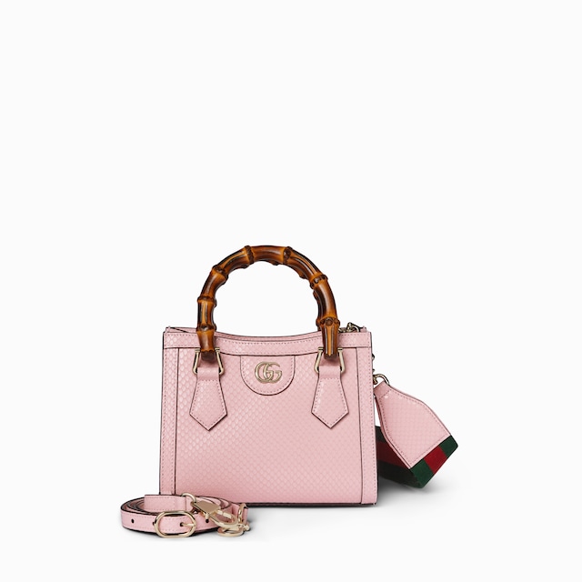 Gucci Diana mini python tote bag
