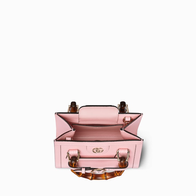 Gucci Diana mini python tote bag