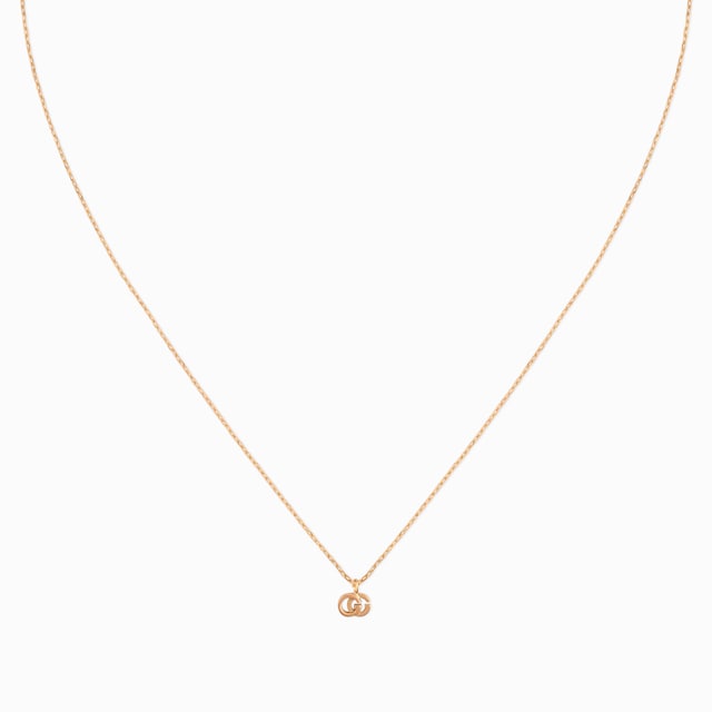 【箱付き】GUCCI ロングネックレス　イヤリング　ゴールド　べっこう　セット GUCCI インターロッキングG イエローゴールド ネックレス (GUCCI