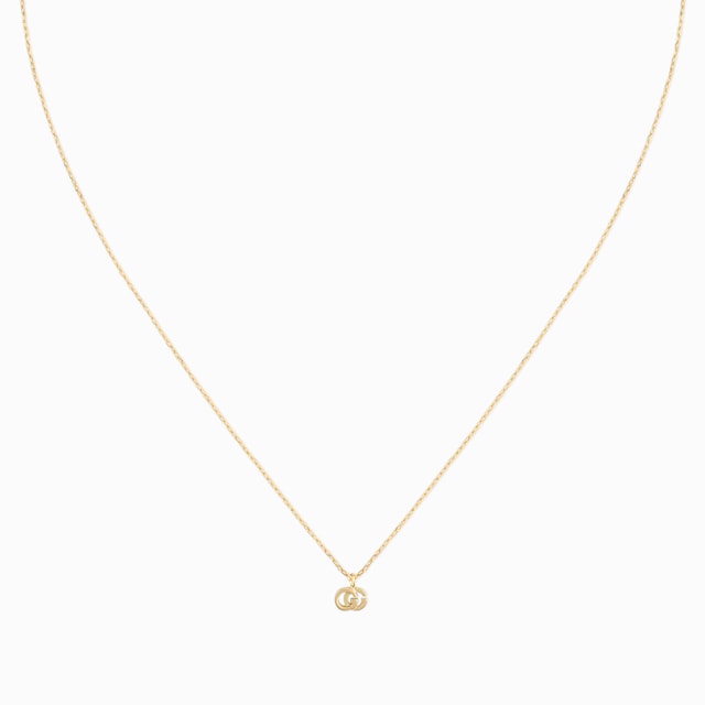 オンライン限定 GGランニング 18K ネックレス 18K ピンク