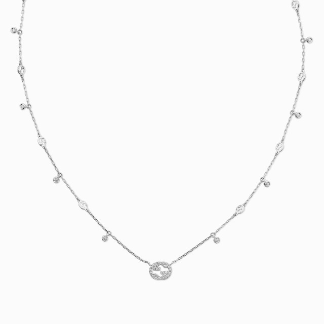 【関税込み】GGランニング 18Kホワイトゴールドネックレス GGランニング ホワイトゴールド ネックレス18K ホワイトゴールド