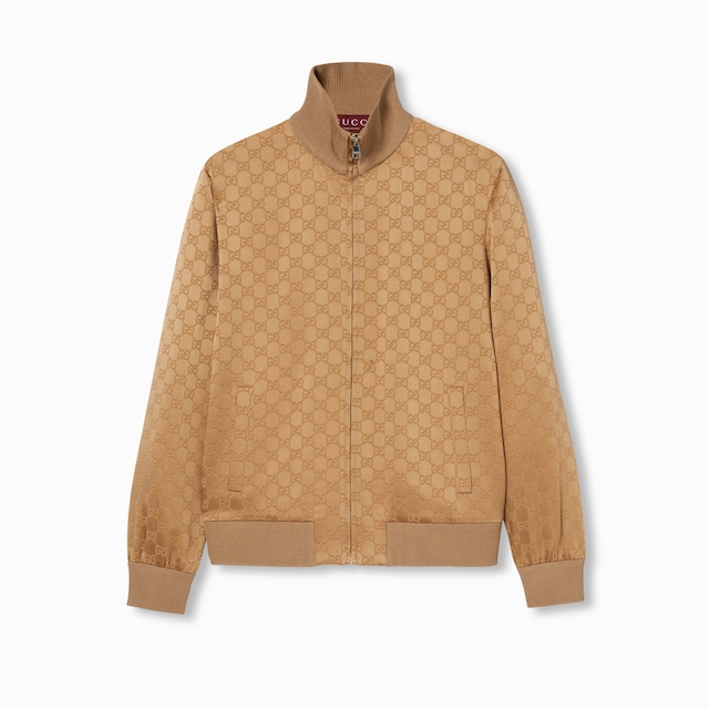 GG jacquard zip jacket
