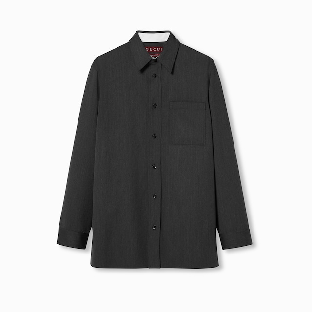 グッチ メンズ ウェアマキシ GGキャンバス シャツ | GUCCI公式