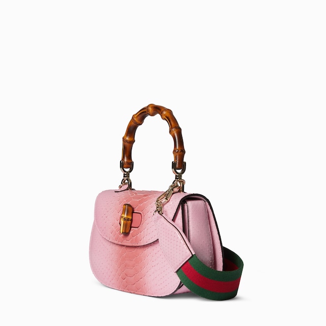 Gucci Bamboo 1947 python small bag